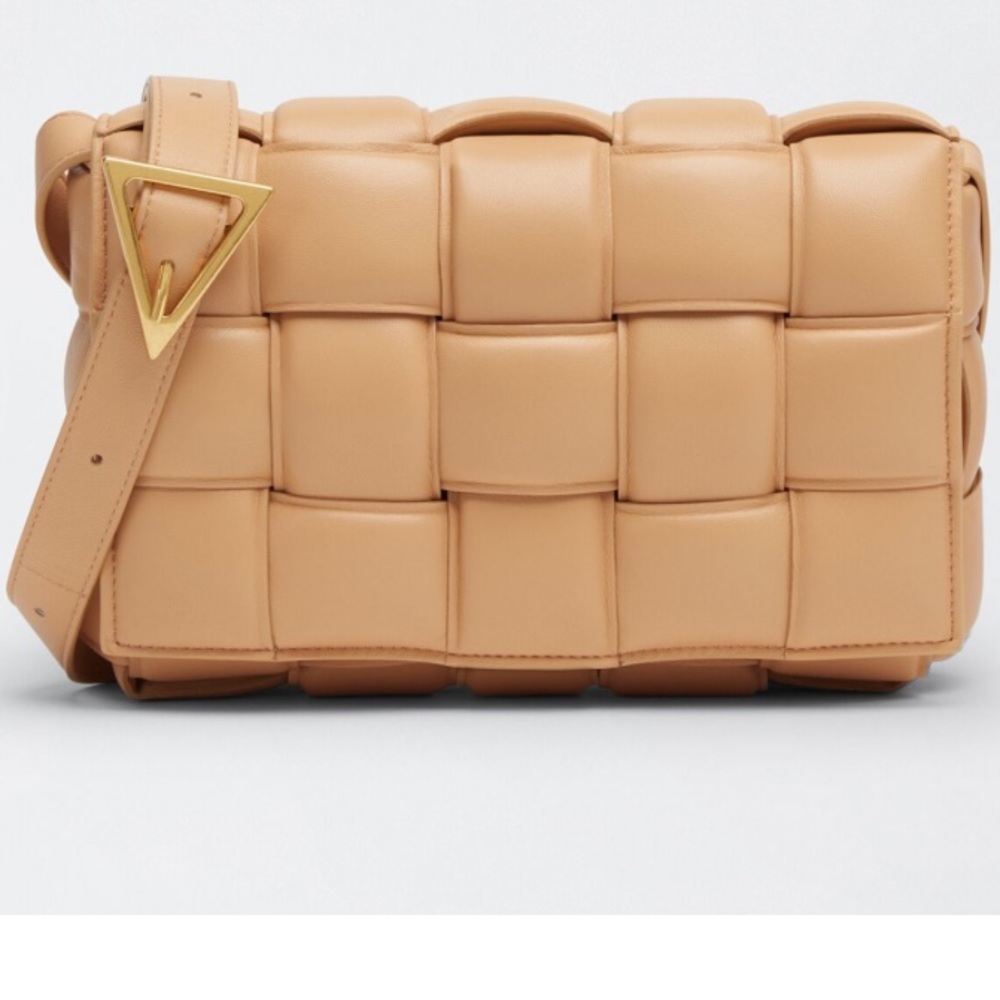 Bottega Veneta cassette bag in almond